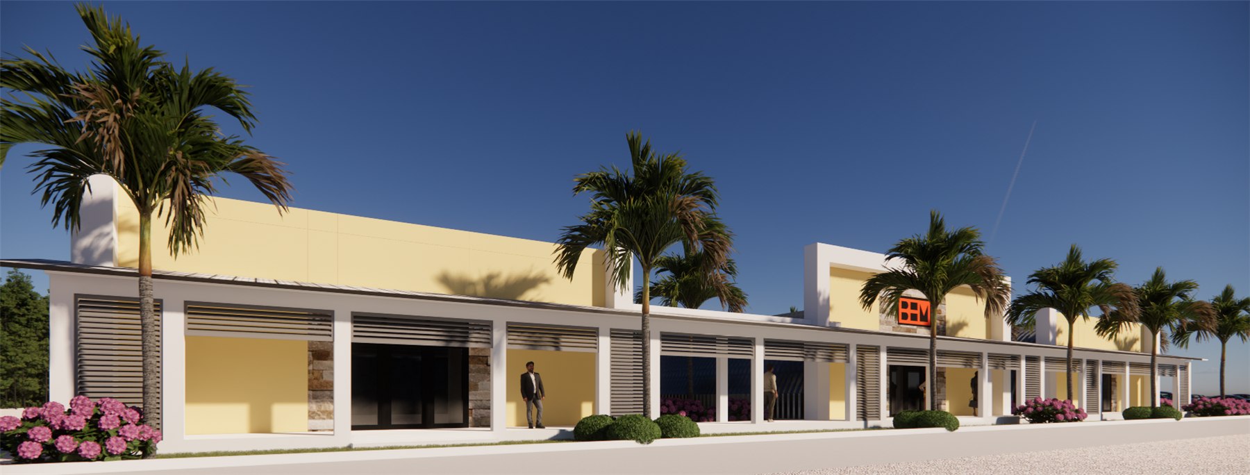 Architectural rendering, project 3, view 1